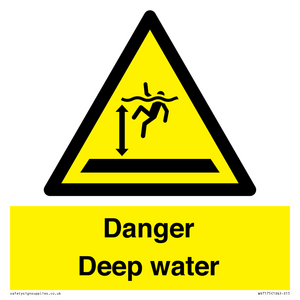 Danger Deep water
